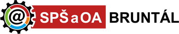 Logo střední průmyslové školy a obchodní akademie v Bruntále